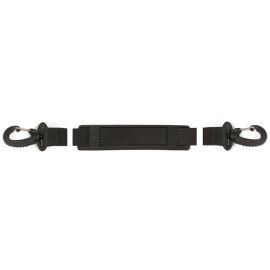 Shoulder strap with carabiners (145 cm, black)